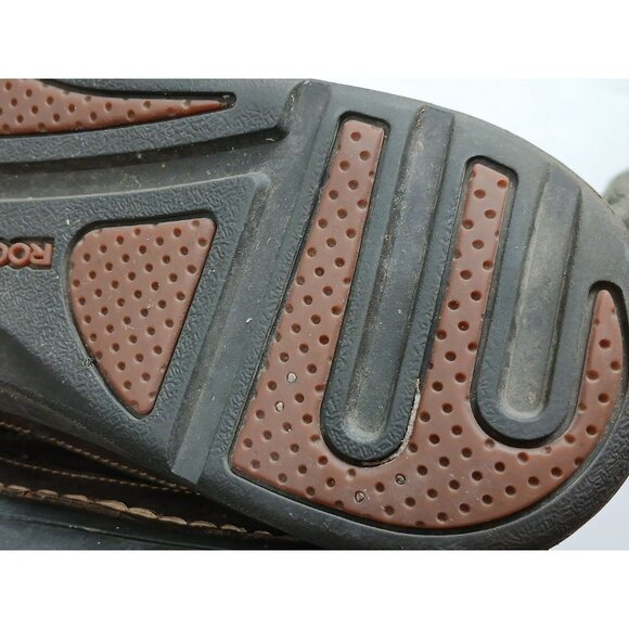 Rockport Men's Boat Deck Shoes Brown Leather Upper Rubber Soles Size 13 - Picture 5 of 16